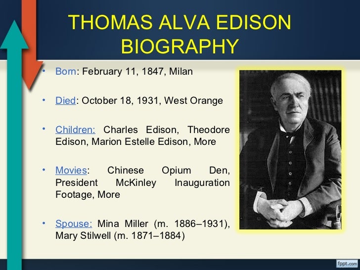 thomas edison education thomas alva edison inventions